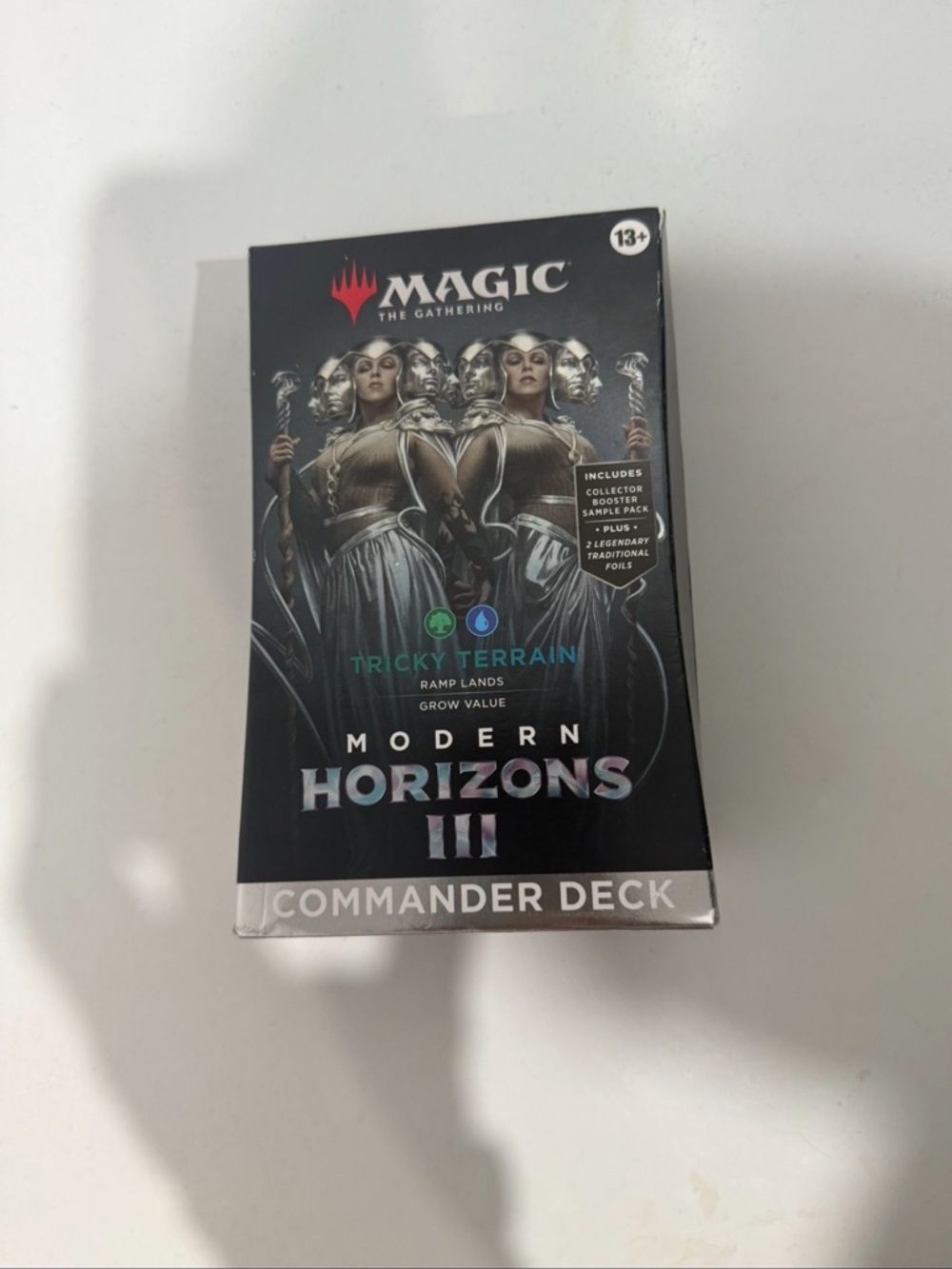 Magic: The Gathering Modern Horizons III - Tricky Terrain Commander Deck (Black)